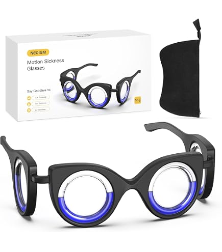 Amazon.co.jp: Hion 大人用 乗り物酔い防止スマートグラス、超軽量
